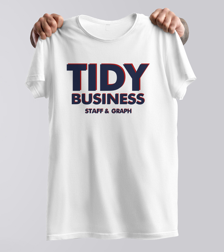 Tidy Business Staff And Graph Steve Dangle Glynn Hockey Analytics Insights T-Shirt