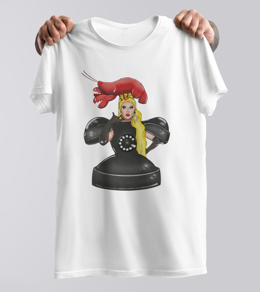 Cheryl Hole Merchandise Cheryl Hole Lobster Dress Iconic Look T-Shirt