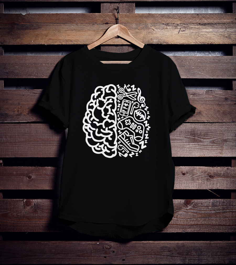 Mattytingles Merch Matty Tingles Alb Albinwonderland Brain Gamer Music Sneaker T-Shirt