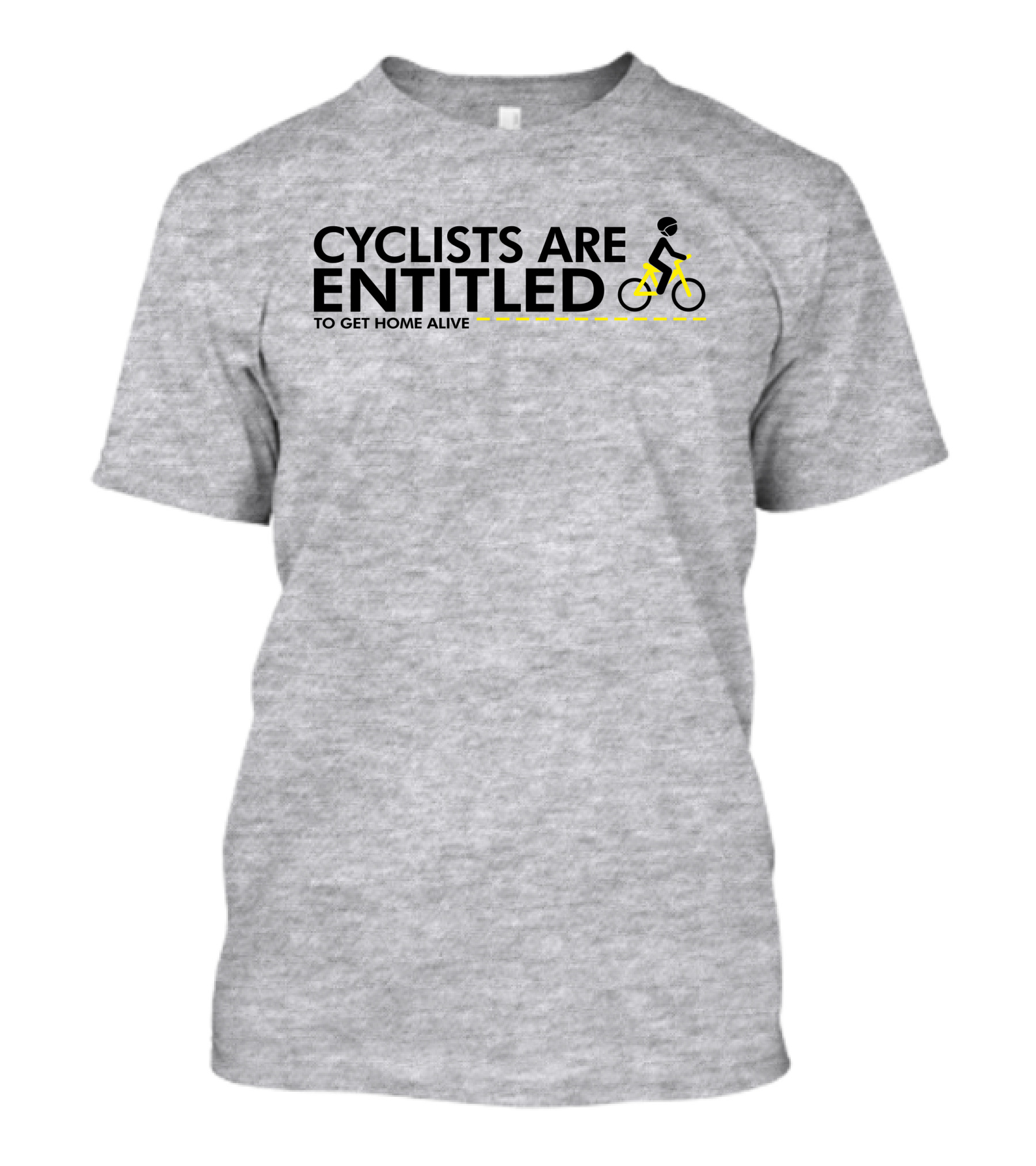 Alison Tetrick Cyclists Are Entitled To Get Home Alive Flaxy Shop T-Shirt