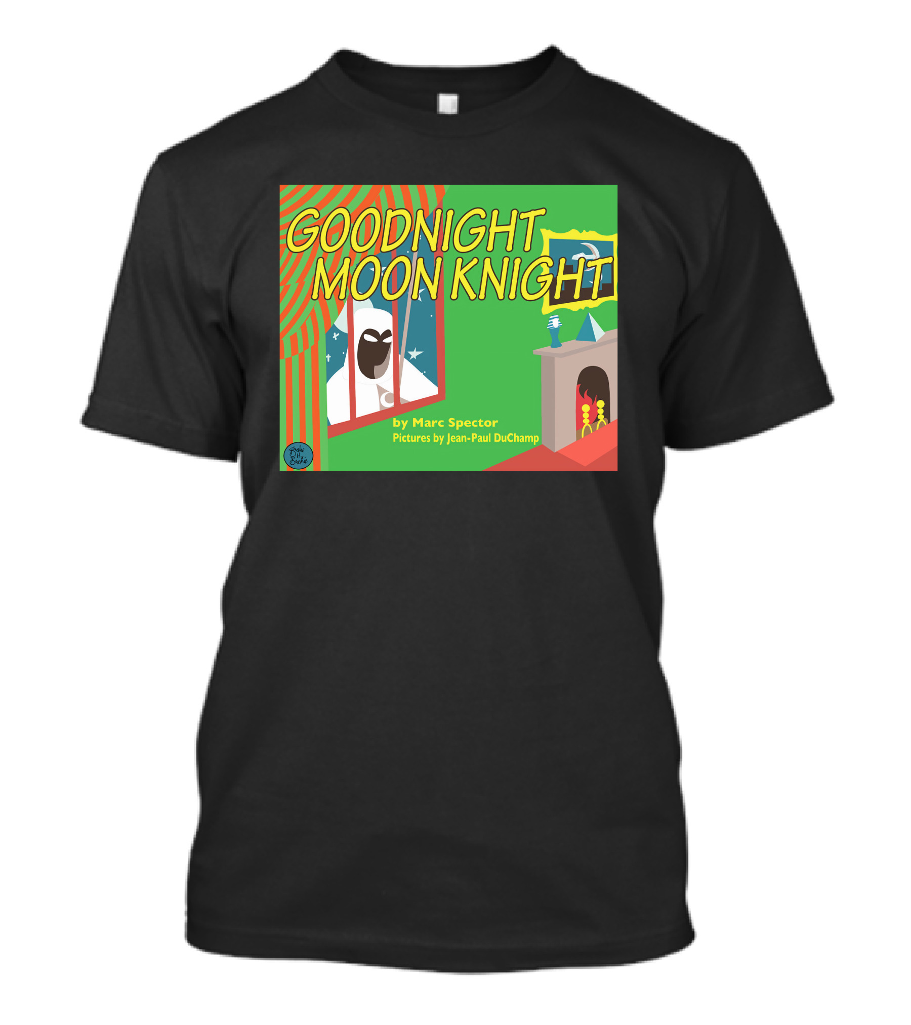 Goodnight Moon Knight By Marc Spector Pictures By Jean-Paul DuChamp T-Shirt