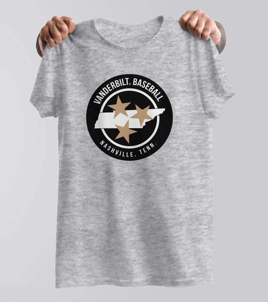 Vanderbilt Baseball Nashville Tenn Vucommodores Merch T-Shirt