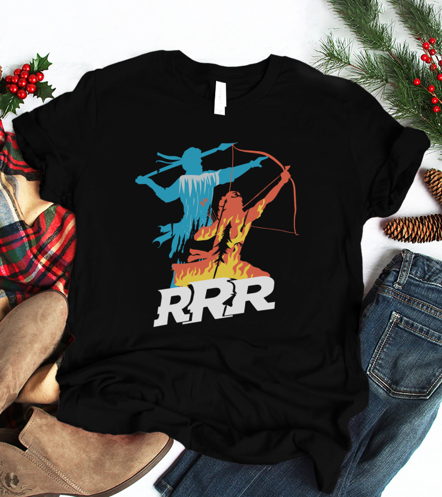 The Souled Store RRR Divine Powers Iconic Archer Warrior T-Shirt