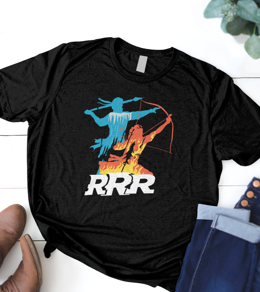 The Souled Store RRR Divine Powers Iconic Archer Warrior T-Shirt