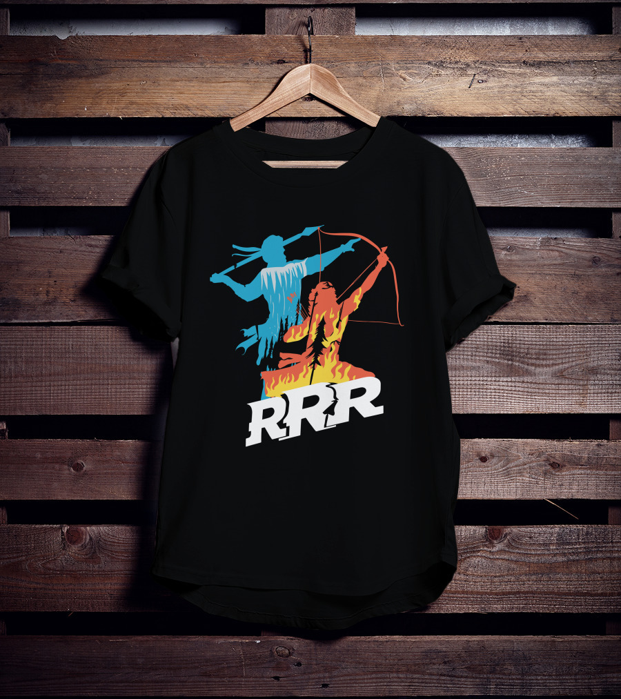 The Souled Store RRR Divine Powers Iconic Archer Warrior T-Shirt