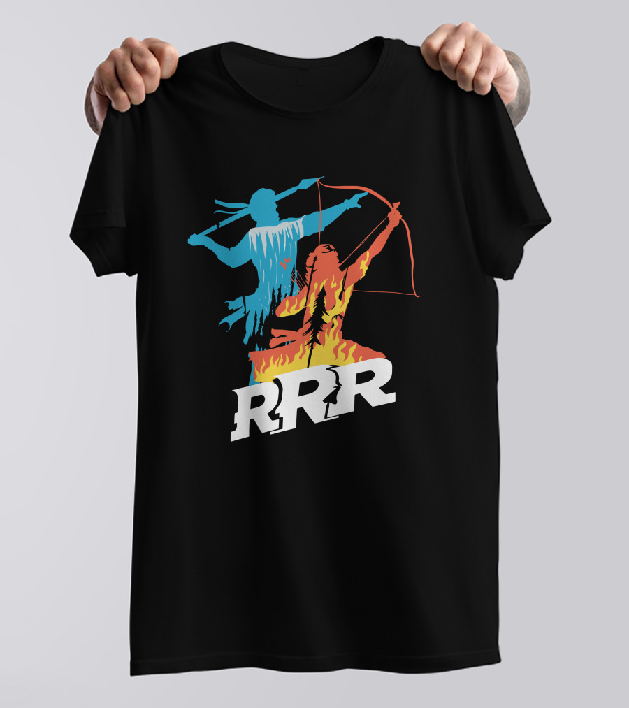 The Souled Store RRR Divine Powers Iconic Archer Warrior T-Shirt