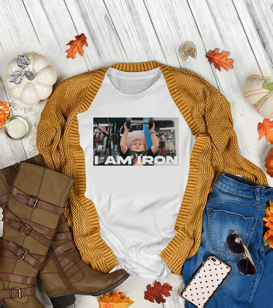 Hasbulla Merch I Am Iron Hasbulla Gym Workout T-Shirt