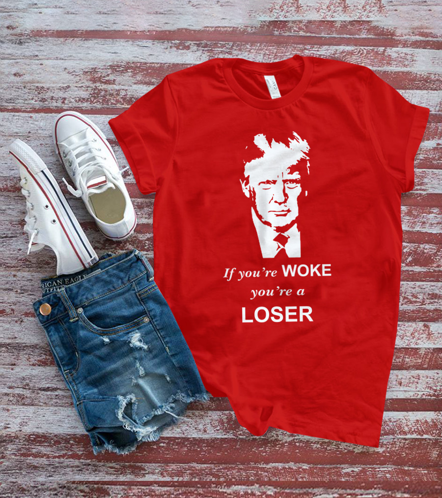 Sebastian Gorka Drg Merch If You're Woke You're A Loser Red T-Shirt