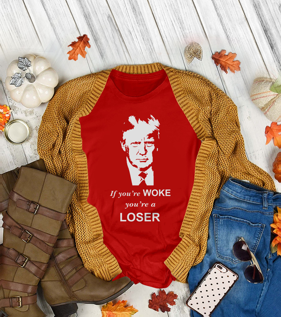 Sebastian Gorka Drg Merch If You're Woke You're A Loser Red T-Shirt