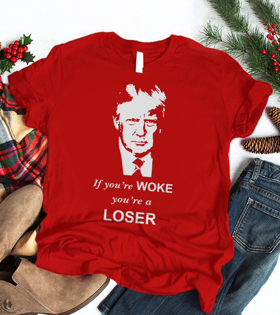 Sebastian Gorka Drg Merch If You're Woke You're A Loser Red T-Shirt