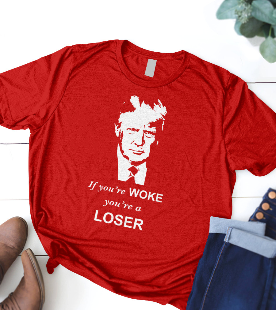 Sebastian Gorka Drg Merch If You're Woke You're A Loser Red T-Shirt
