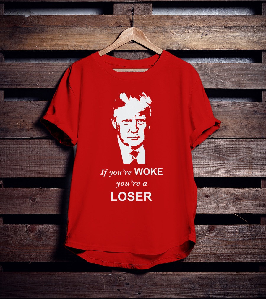 Sebastian Gorka Drg Merch If You're Woke You're A Loser Red T-Shirt