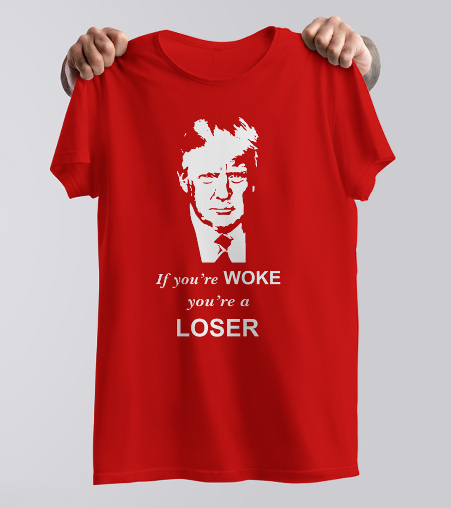 Sebastian Gorka Drg Merch If You're Woke You're A Loser Red T-Shirt