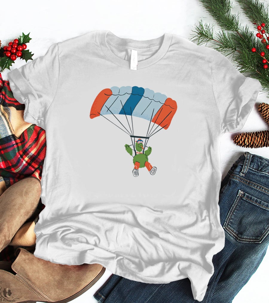 Philadelphia Phillies Parachute 162-0 Season Inthephanattic T-Shirt