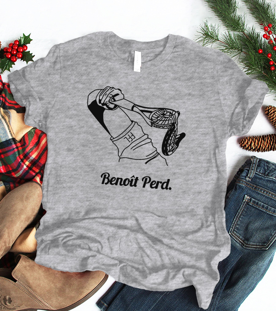 Benoît Perd Ffl Lose Merchandise Tennis Racket Image T-Shirt