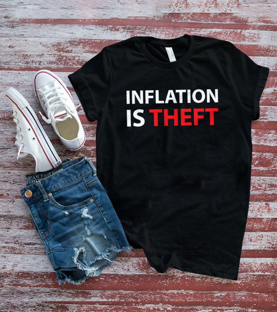 Luke Rudkowski Merch Inflation Is Theft Wearechange T-Shirt