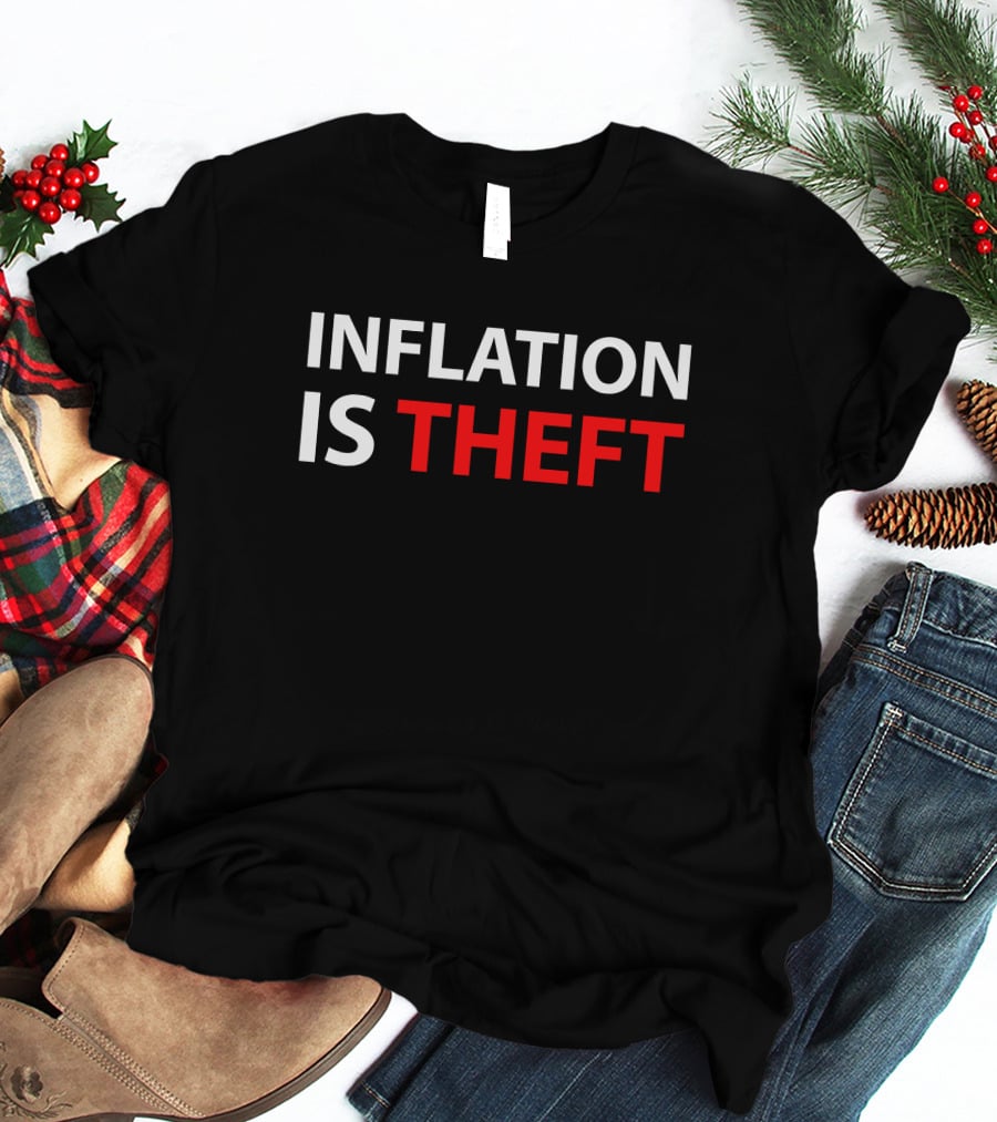 Luke Rudkowski Merch Inflation Is Theft Wearechange T-Shirt
