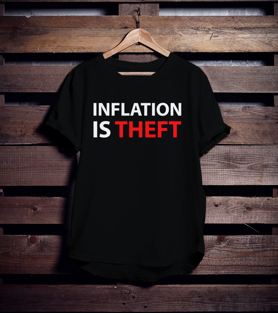 Luke Rudkowski Merch Inflation Is Theft Wearechange T-Shirt
