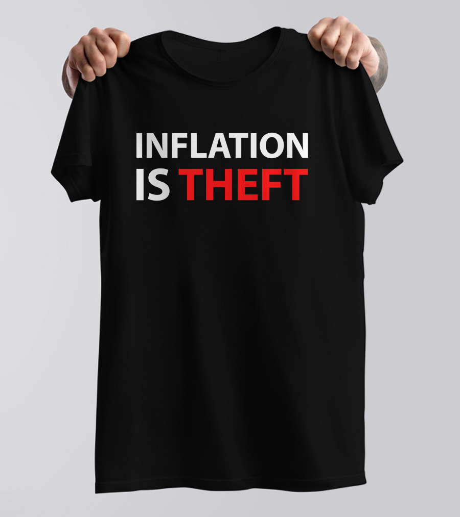Luke Rudkowski Merch Inflation Is Theft Wearechange T-Shirt