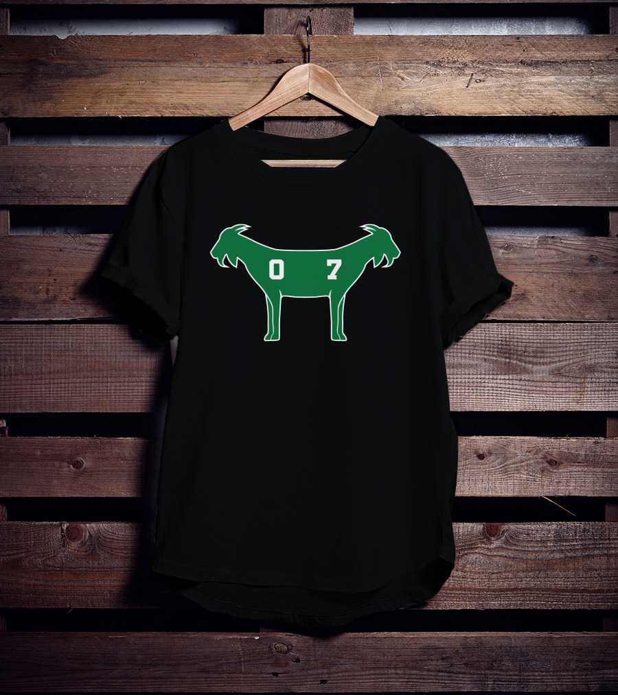 Merchandise Boston 2 Goats 07 Dual-Headed Green T-Shirt