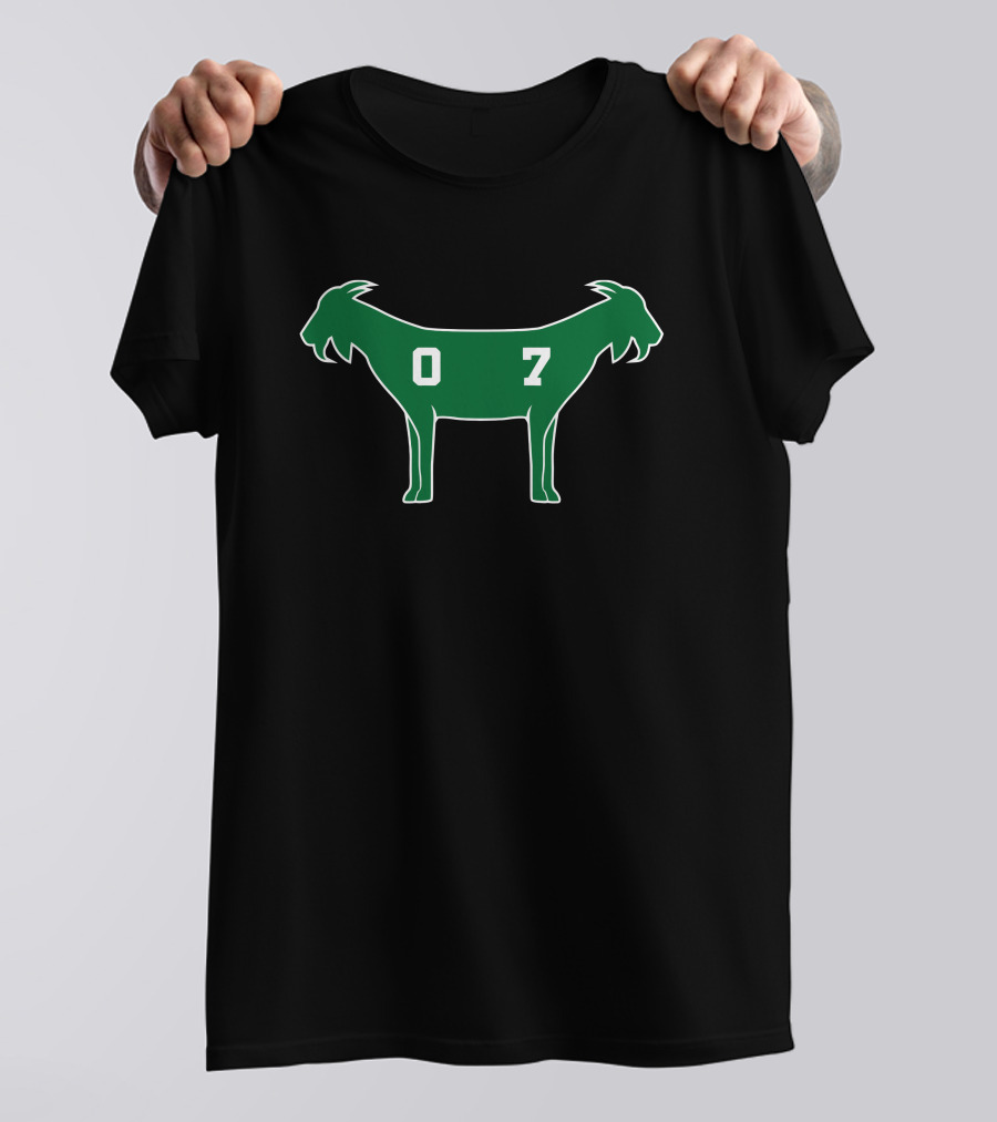 Merchandise Boston 2 Goats 07 Dual-Headed Green T-Shirt