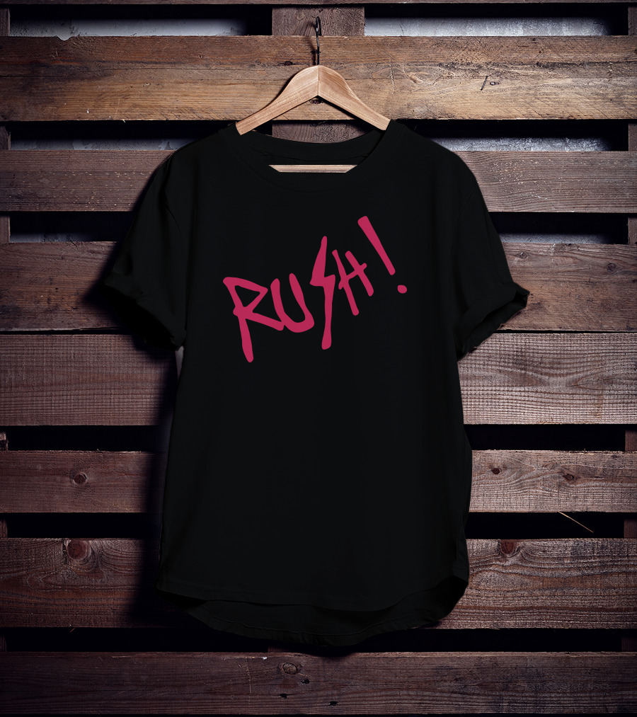 Maneskin Rush Bold Handwritten T-Shirt