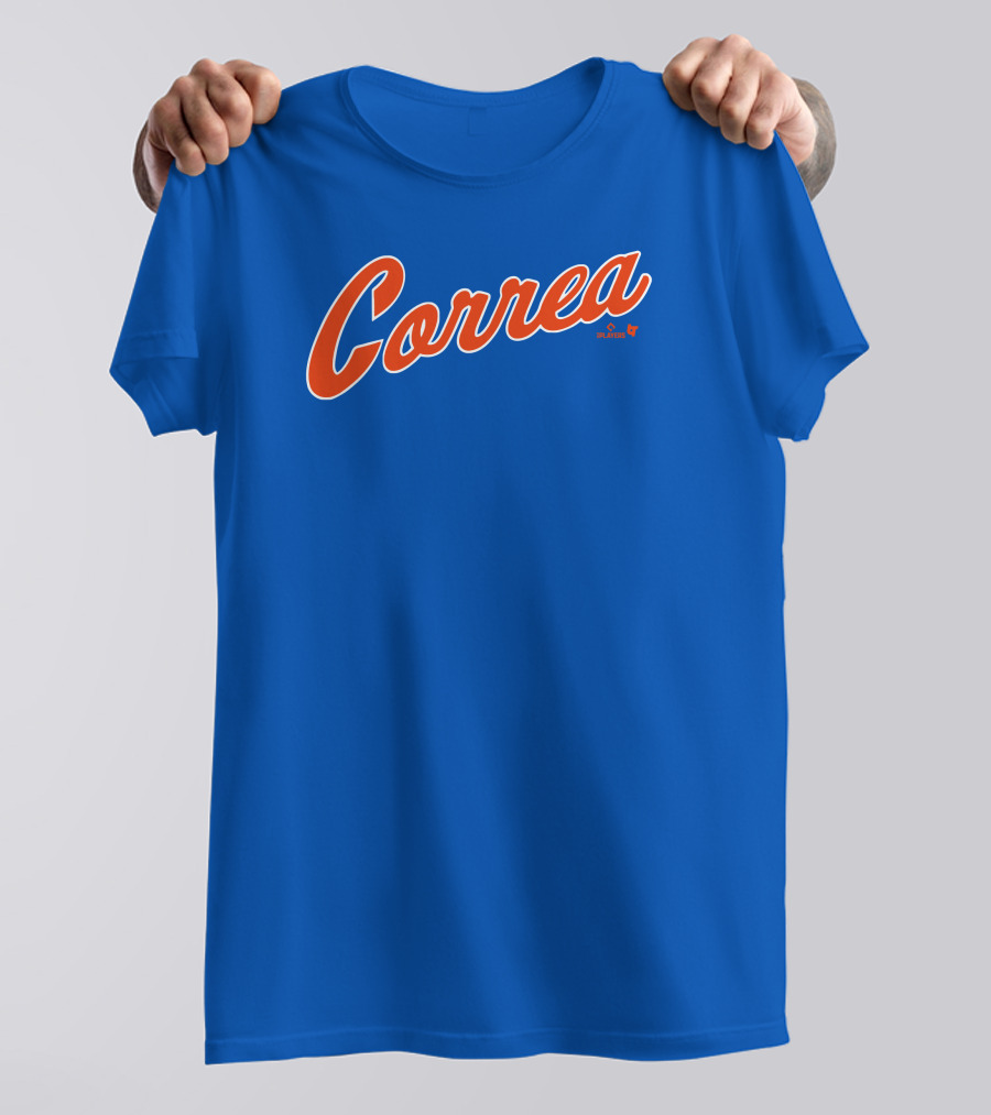Correa Playoff Script New York BreakingT Carlos T-Shirt