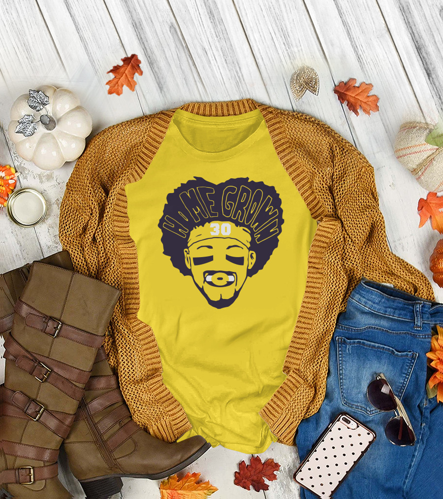 Phillip Lindsay Home Grown 30 Gold Football Player T-Shirt