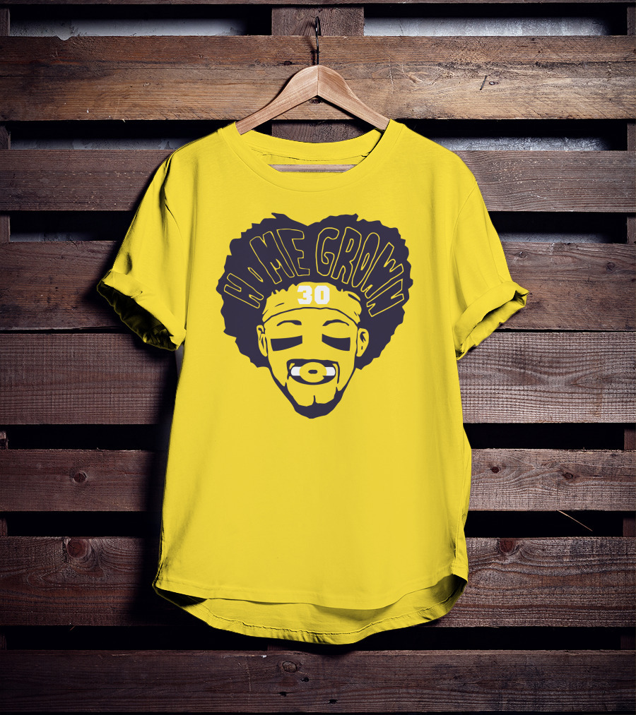 Phillip Lindsay Home Grown 30 Gold Football Player T-Shirt