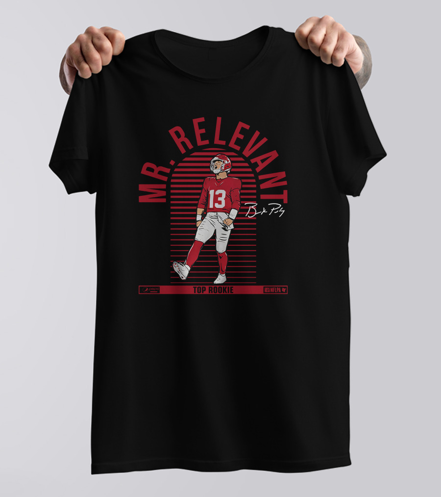 Mr. Relevant 13 Top Rookie NFLPA Brock Purdy T-Shirt