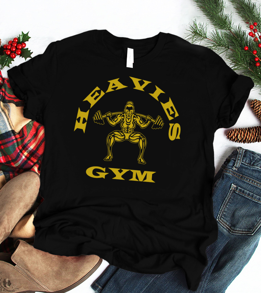 Andrew Schulz Heavies Gym Weightlifter T-Shirt