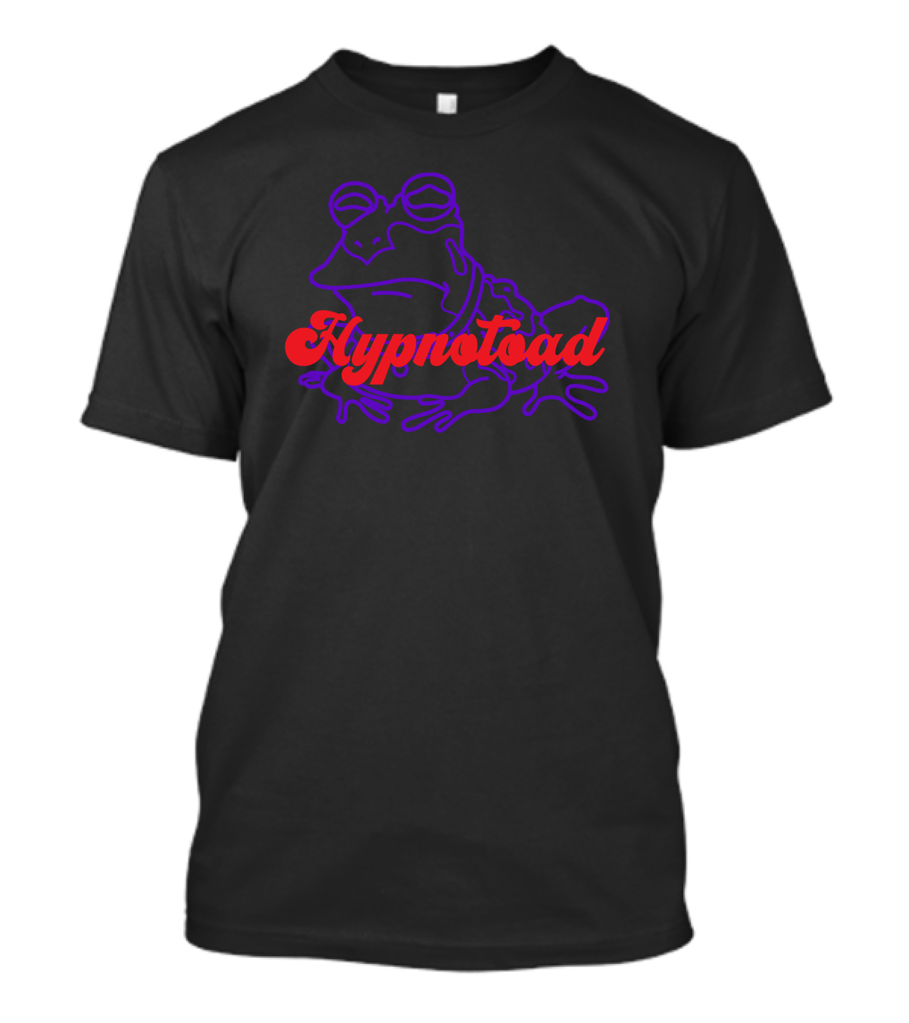 Hypnotoad Futurama Red And Purple Frog T-Shirt