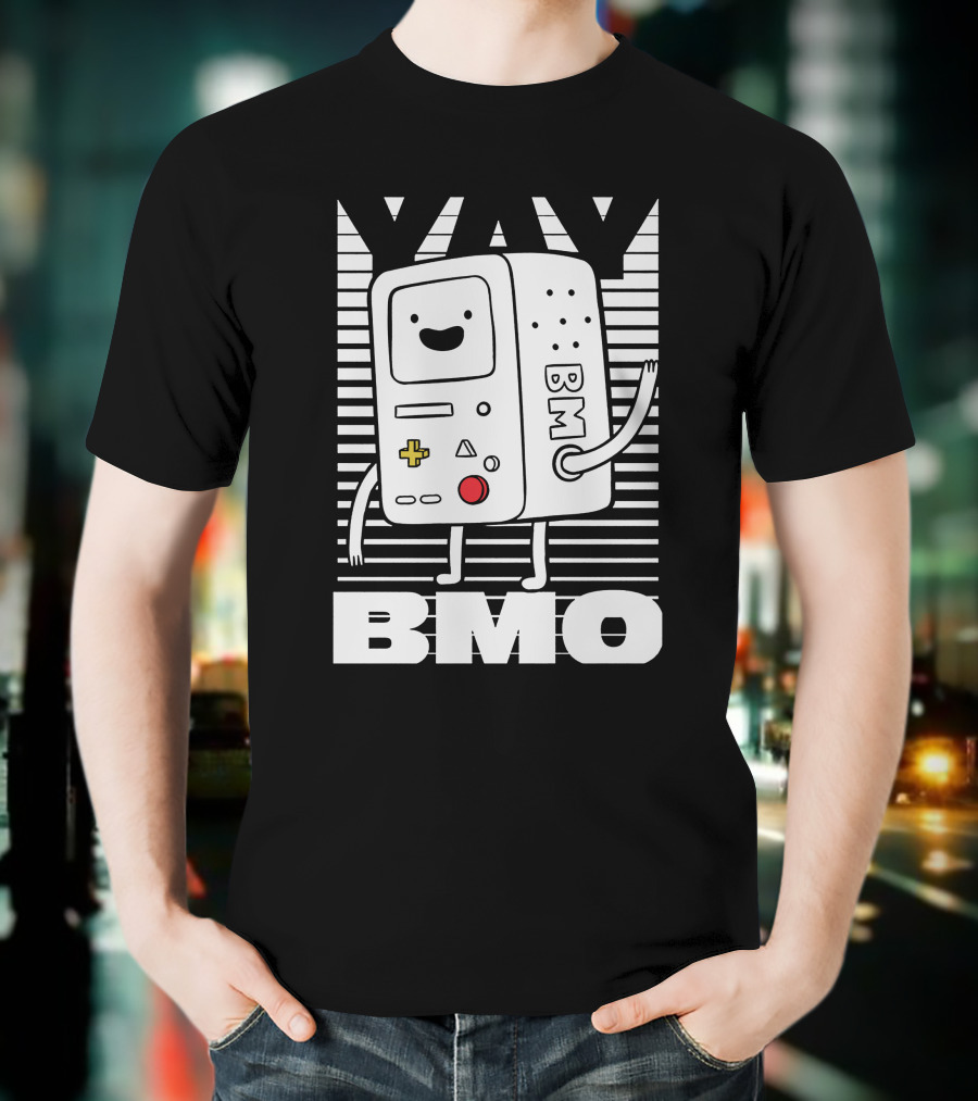 Yay BMO Adventure Time Character T-Shirt