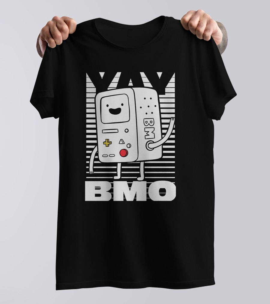 Yay BMO Adventure Time Character T-Shirt