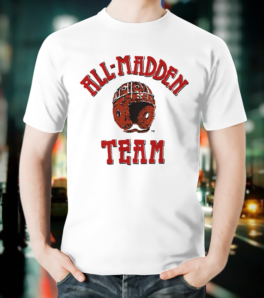 All-Madden Team Football Helmet Classic T-Shirt