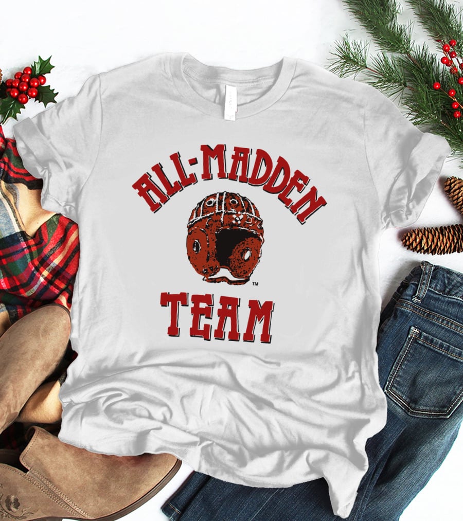 All-Madden Team Football Helmet Classic T-Shirt