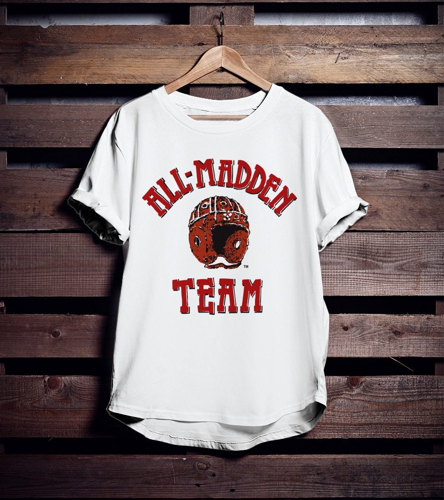 All-Madden Team Football Helmet Classic T-Shirt