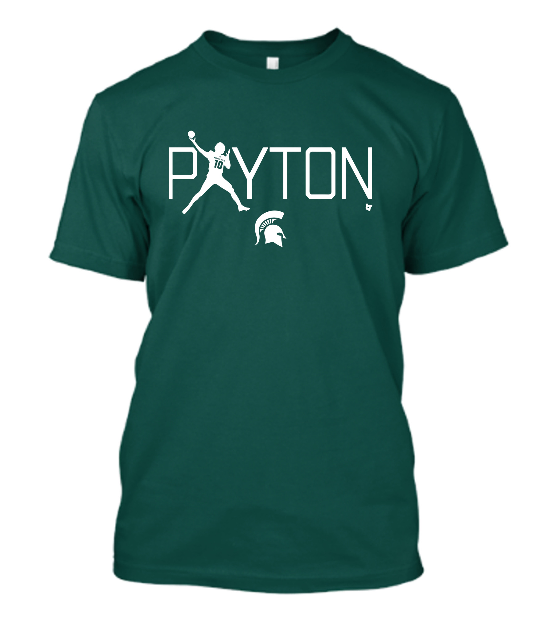 PAYTON 10 Spartan Football Quarterback T-Shirt