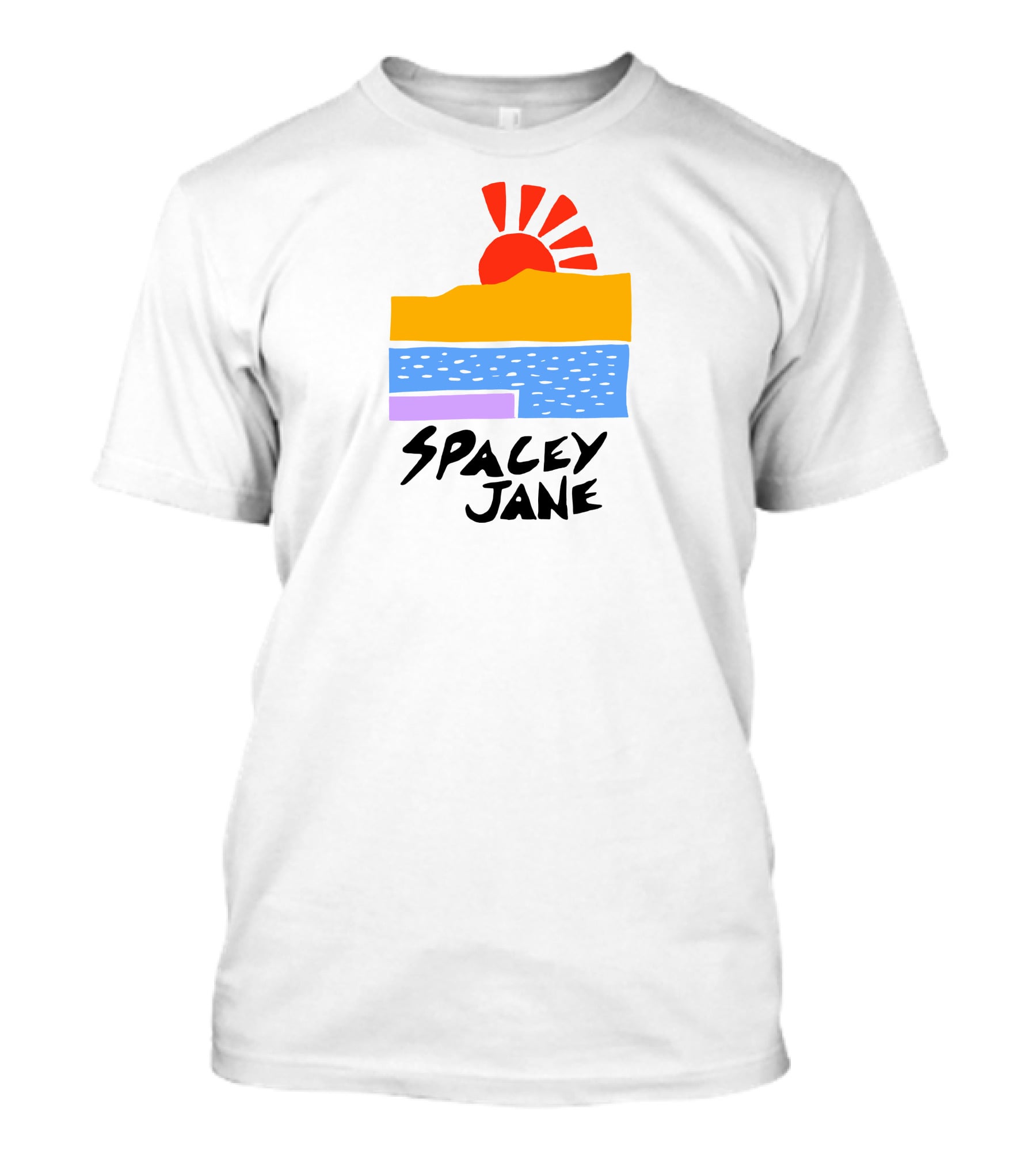 Spacey Jane Store Sun And Waves Retro T-Shirt