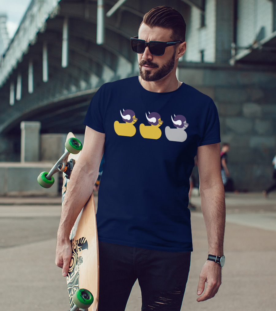 Duck Duck Grey Duck Vikings T-Shirt
