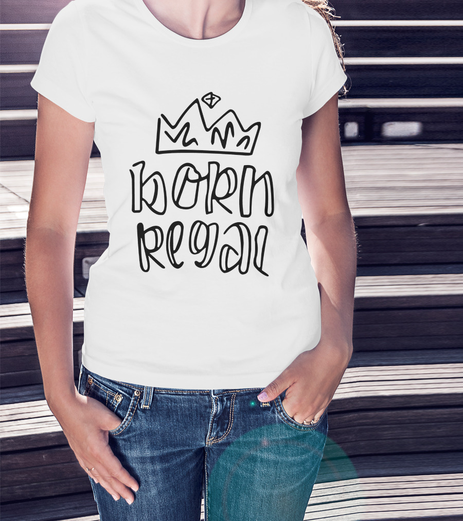Born Regal Crown T-Shirt