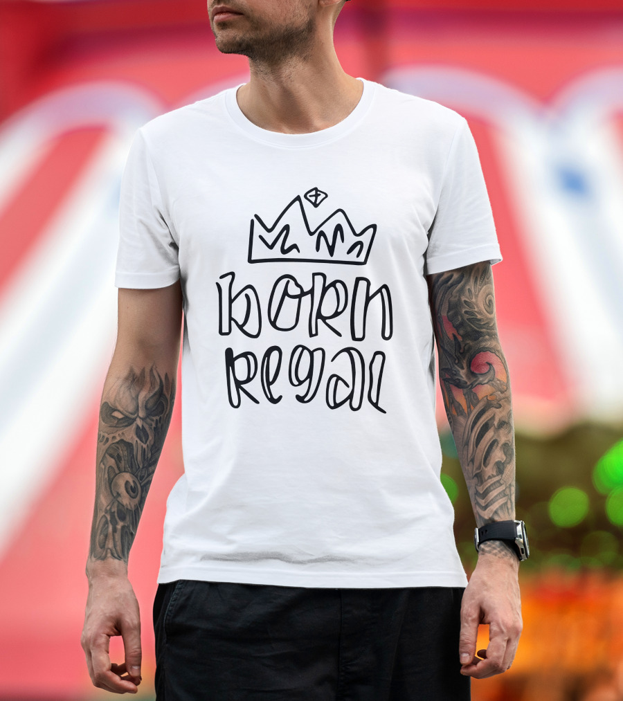 Born Regal Crown T-Shirt