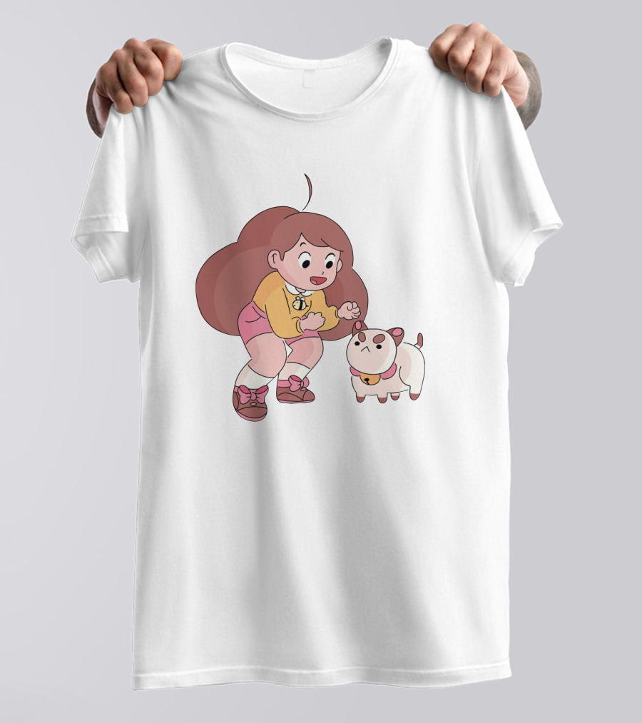 Bee And PuppyCat Cartoon Characters Playful Moment T-Shirt