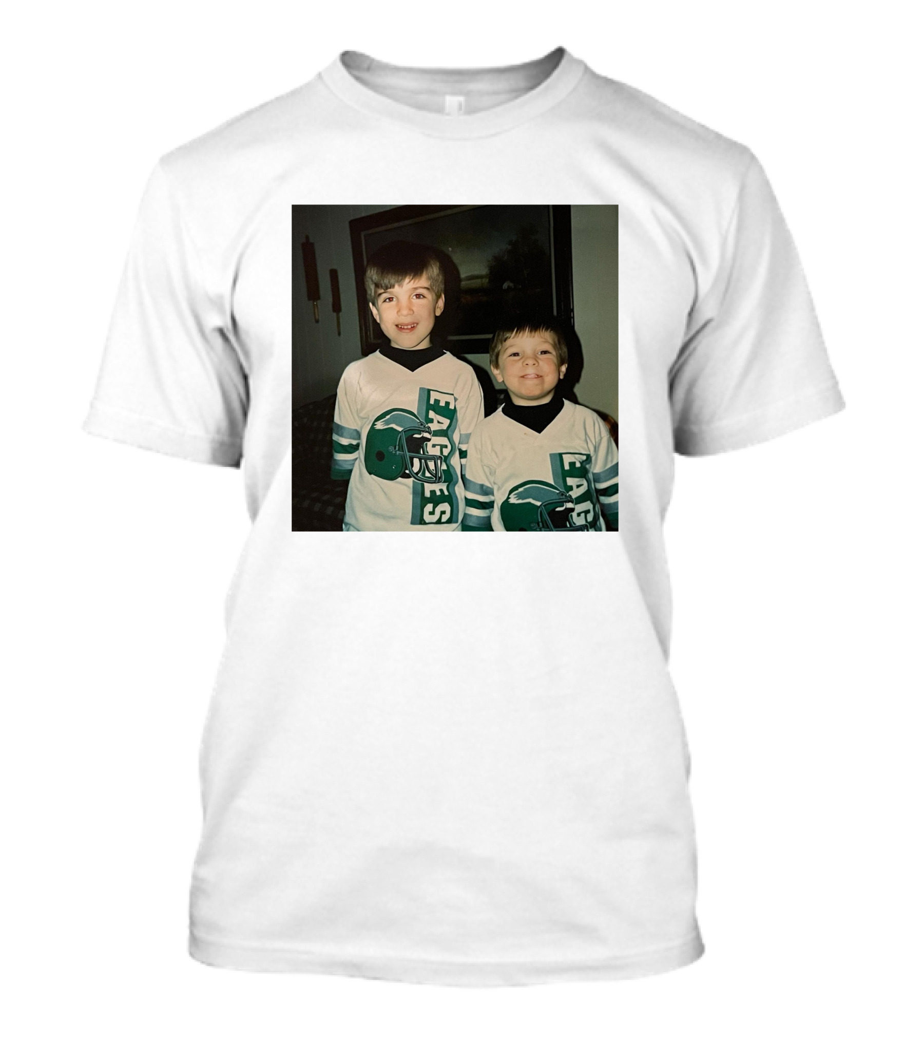 Joe Flacco Stevan Nelson Young Philadelphia Eagles Fans Retro Jerseys T-Shirt
