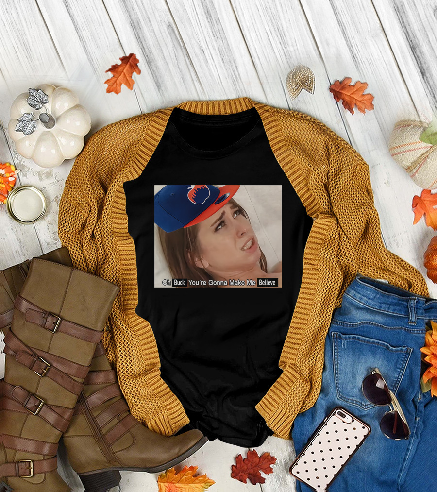 KFC Radio Oh Buck You're Gonna Make Me Believe Mets Hat Image T-Shirt