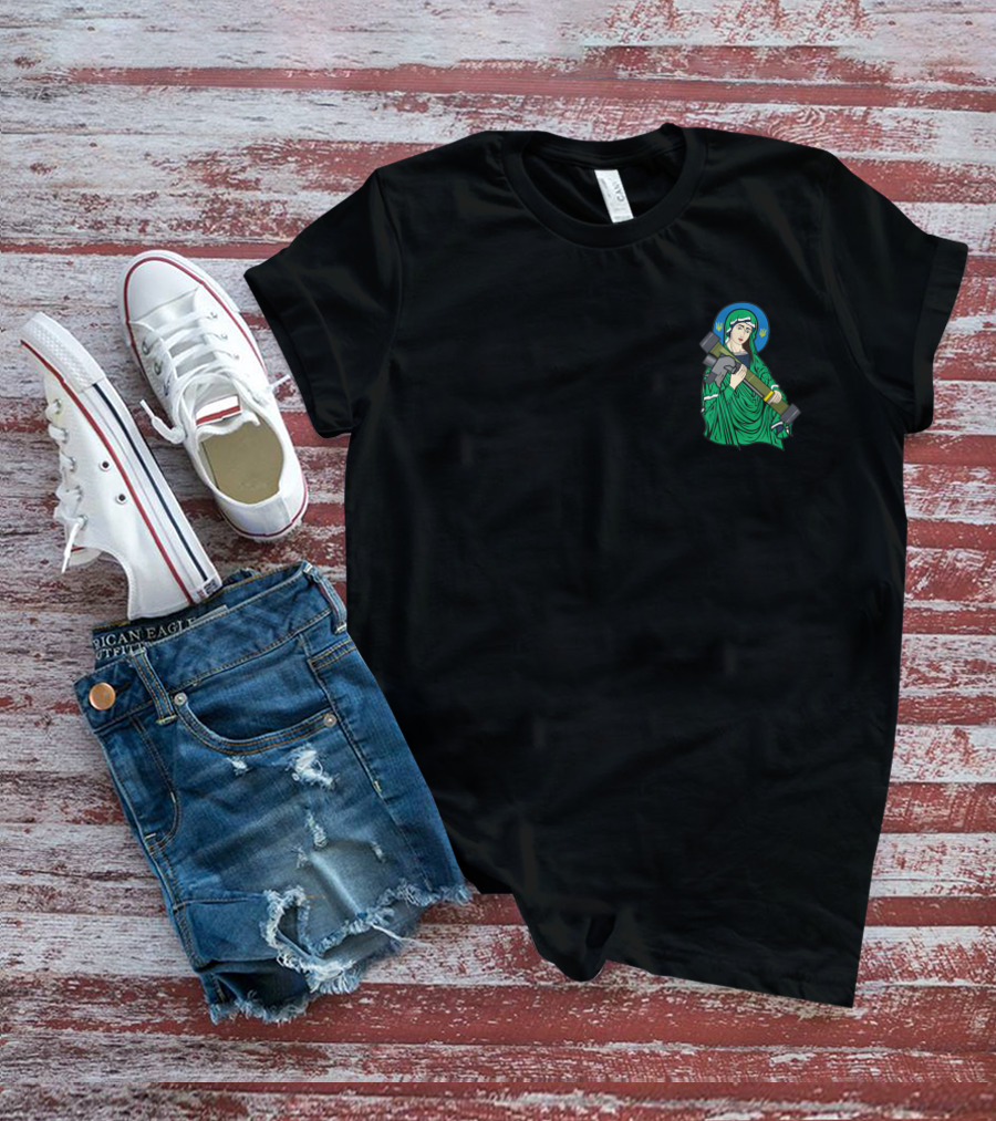 WillRuckforBeer Saint Javelin Rocket T-Shirt