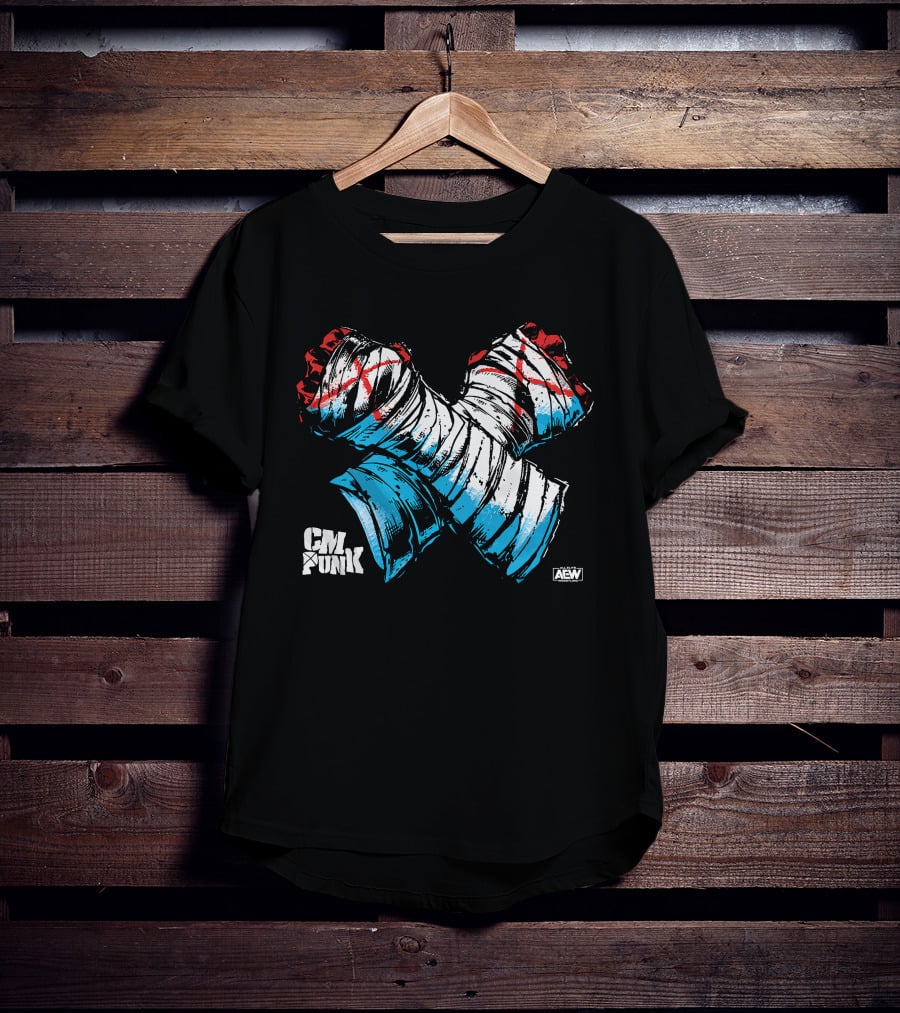 CM Punk Anthem AEW Melissa CMPunk T-Shirt