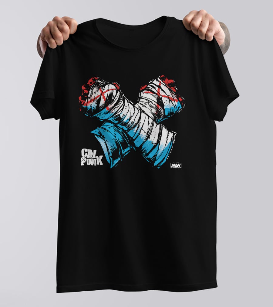 CM Punk Anthem AEW Melissa CMPunk T-Shirt