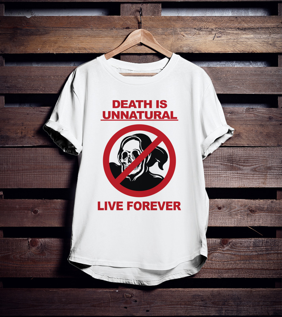 Death Is Unnatural Live Forever Jaik Olson Puppyteeth T-Shirt
