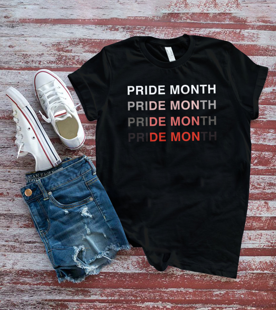 Undying Apparel Pride Month Pride De Month Ratdaughtr Hedgemom T-Shirt